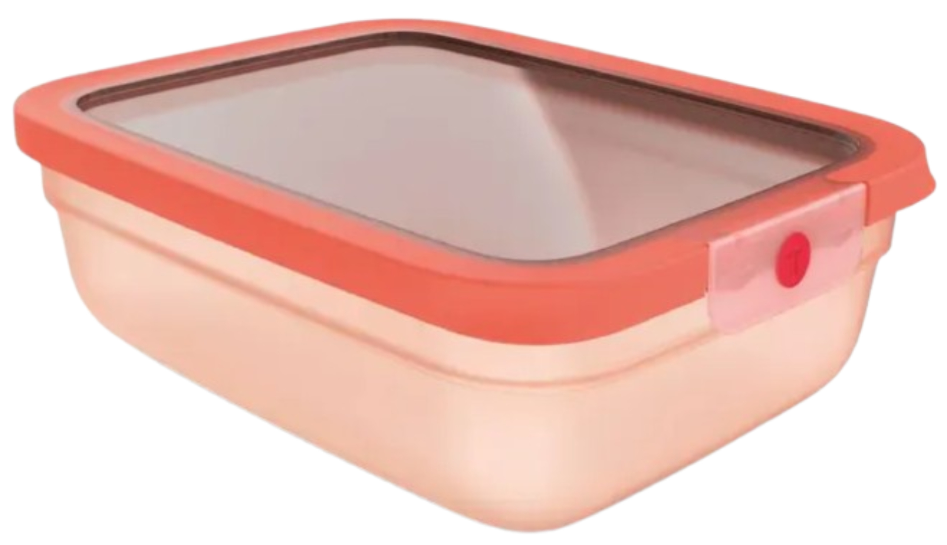 Ємність для зберігання Tefal N1211410 ONECLICK 2,3 л помаранчевий - Фото 1