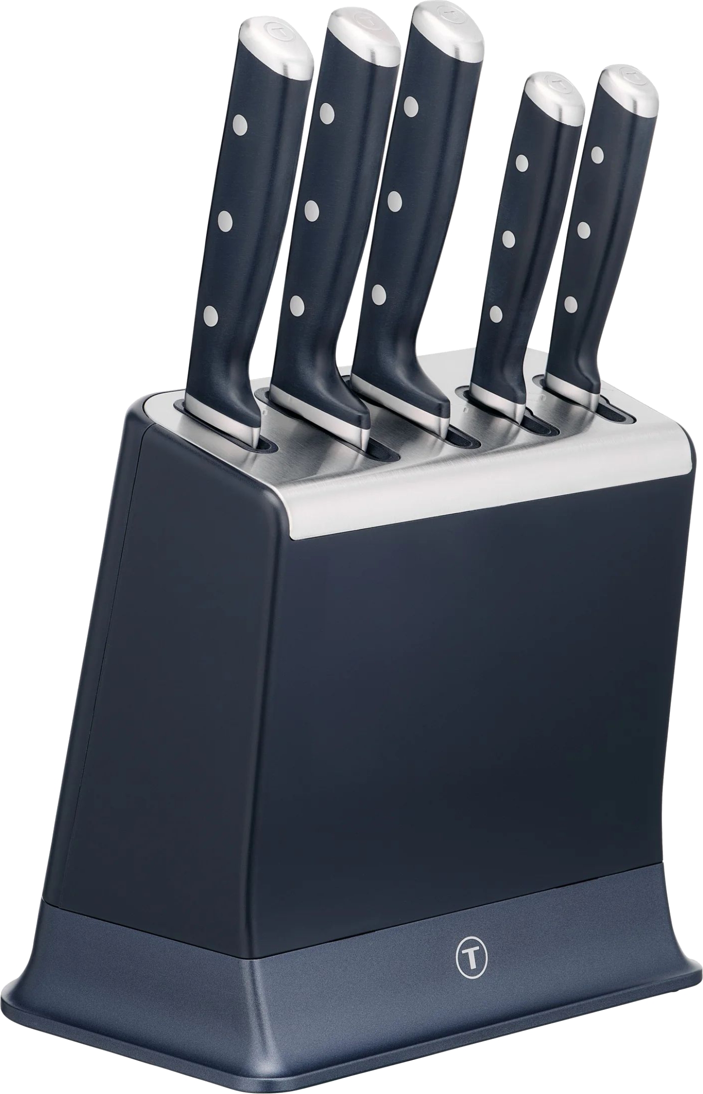 Набор ножей Tefal K297S644 EverSharp Pro 5 предметов + блок-точилка - Фото 1