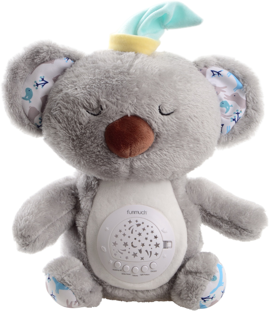 Ночник-игрушка Funmuch Коала с функцией колебания проектором (FM666-76) - Фото 1
