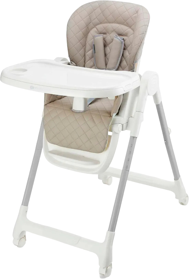 Стульчик для кормления классический Kinderkraft Tulo Beige (KHTULO00BEG0000) - Фото 1