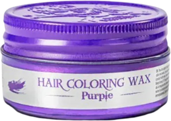 Гель и воск для укладки волос Barbertime Hair Coloring Wax Purple 100 мл (8682815651671) - Фото 1