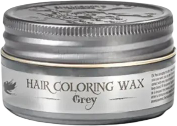 Гель и воск для укладки волос Barbertime Hair Coloring Wax Grey 100 мл (8682815651695) - Фото 1