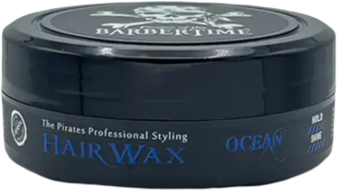 Гель и воск для укладки волос Barbertime Hair Wax Ocean 150 мл (8682815651831) - Фото 1