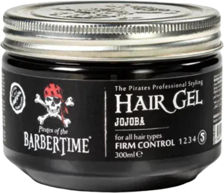 Гель и воск для укладки волос Barbertime Hair Gel Jojoba 300 мл (8682815651633) - Фото 1