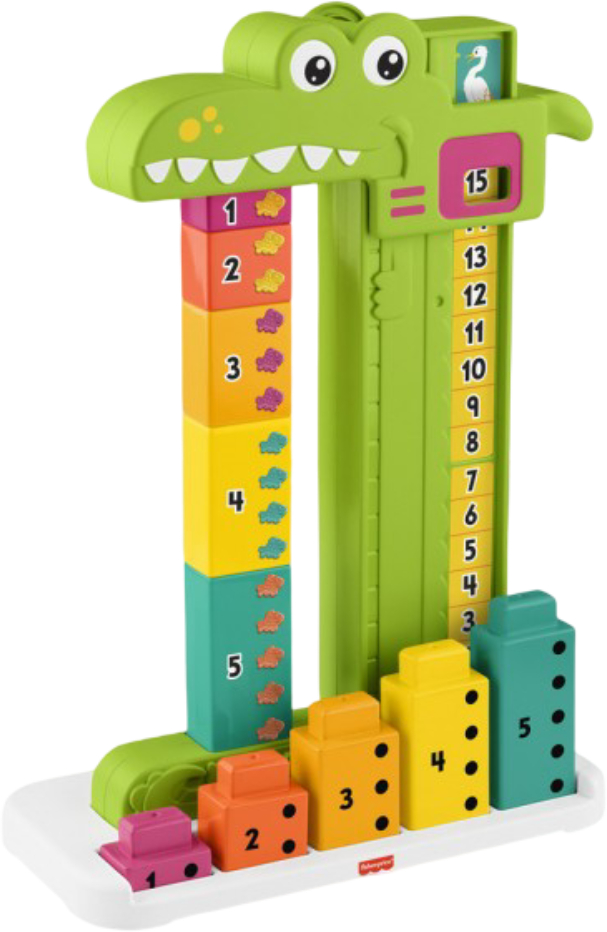 Игровой набор для малыша Fisher-Price Яркий Аллигатор Учимся вместе (JCT13) - Фото 1