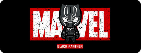 Килимок для миші  ігровий Voltronic Black Panther (MV9) - Фото 1