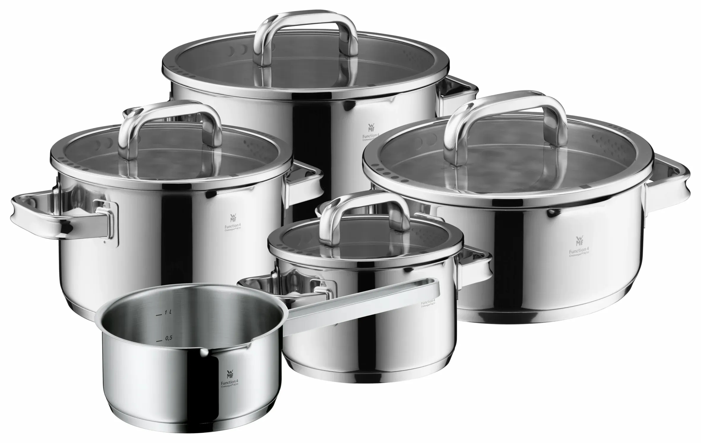 Набор посуды WMF 760556040 Function 4 Advanced 9 пр. - Фото 1