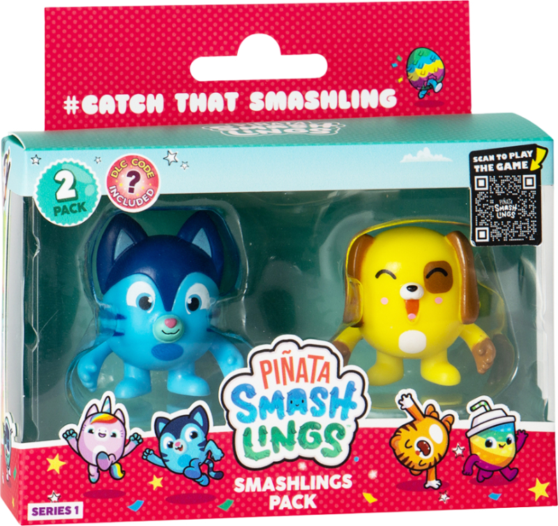 Игровая фигурка-сюрприз набор Pinata Smashlings ВЕСЕЛЫЕ ГЕРОИ (2 фигурки, в ассорт.) (SL2015) - Фото 1