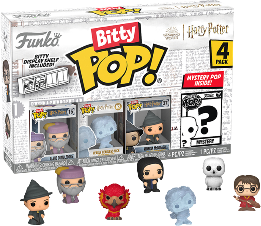Ігрова фігурка-сюрприз FUNKO BITTY POP! серії Гаррі Поттер S1 (4 фігурки в асорт.) (76338) - Фото 1