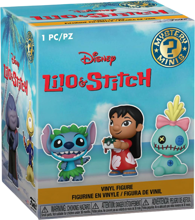 Ігрова фігурка-сюрприз FUNKO MYSTERY MINIS - ЛІЛО І СТИЧ (в асорт., в диспл.) (55816) - Фото 1