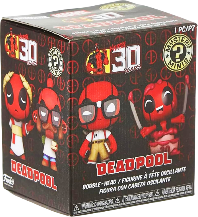 Ігрова фігурка-сюрприз FUNKO MYSTERY MINIS – ДЕДПУЛ (в асорт., в диспл.) (55210) - Фото 1