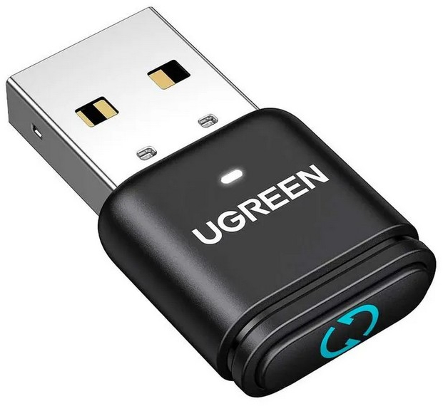 Адаптер сети Bluetooth USB UGREEN BT301 Bluetooth 5.3 Black (35994) - Фото 1