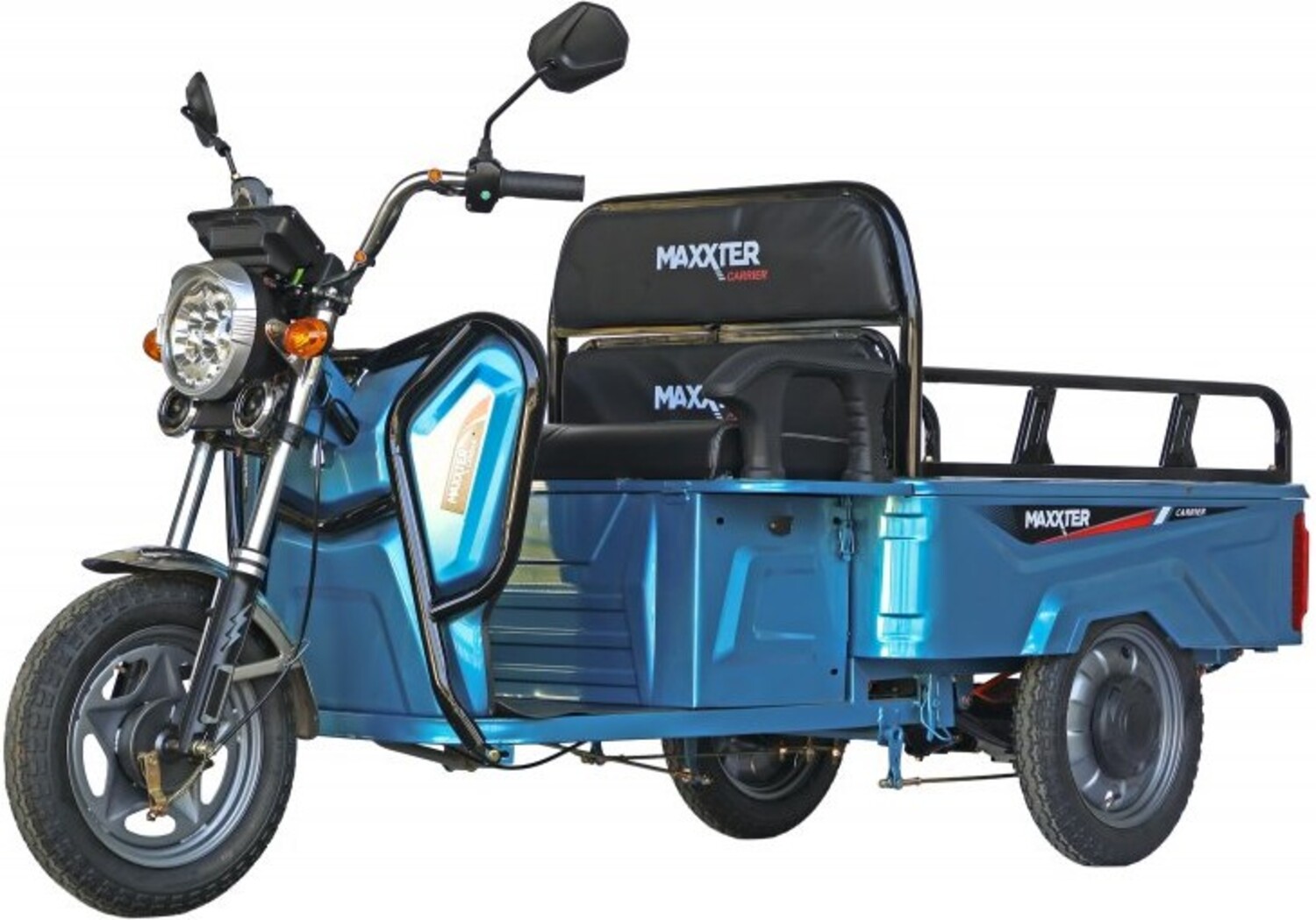 Електроскутер Maxxter CARRIER Blue - Фото 1