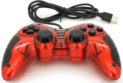 Геймпад Brazzers BR-8700 USB 2.0 Red - Фото 1