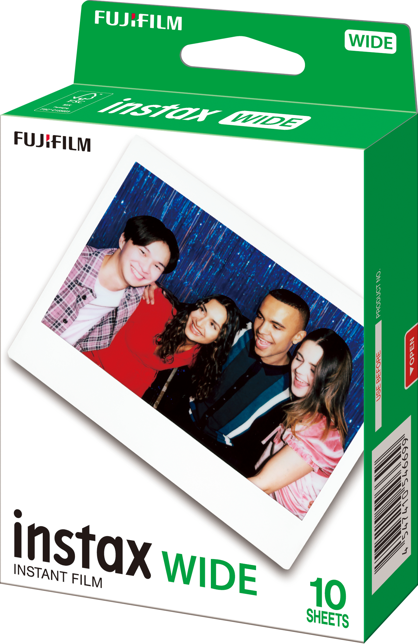 Фотоплёнка Fujifilm INSTAX FILM WIDE EU 10/PK (16899910) - Фото 1