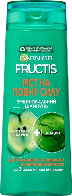 Шампунь женский Garnier FRUCTIS Рост На Полную Силу 250 мл - Фото 1