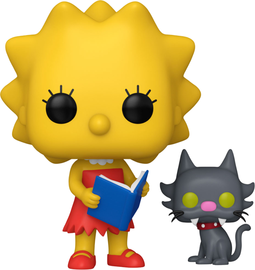 Колекційна фігурка набір FUNKO POP! серії Сімпсони S11 - ЛІЗА І МАЛЕНЬКИЙ ПОМОЩНИК САНТИ (86409) - Фото 1