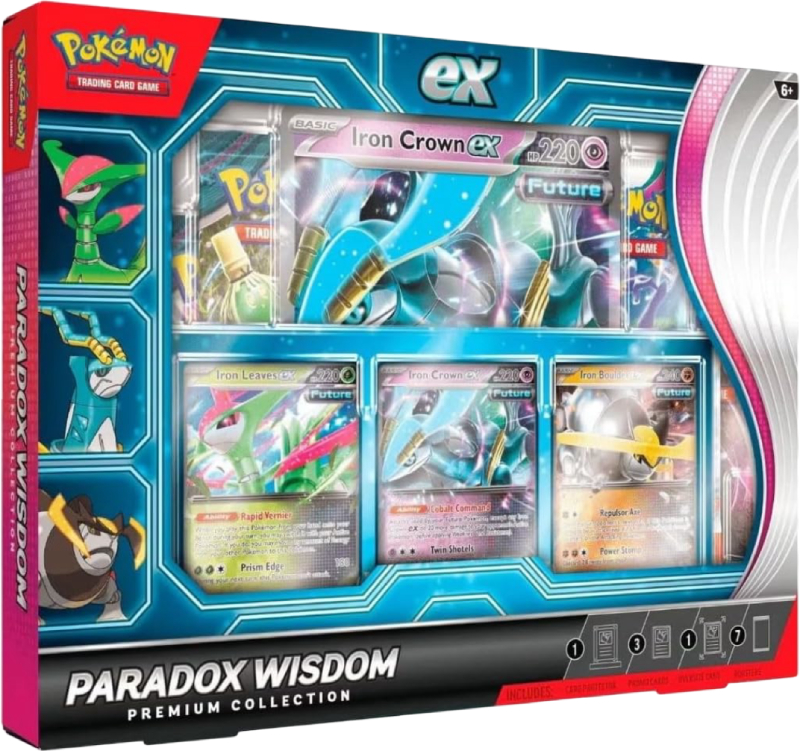 Настольная игра (5-7 лет) Pokemon Paradox Wisdom - Premium Collection (820650412073) - Фото 1