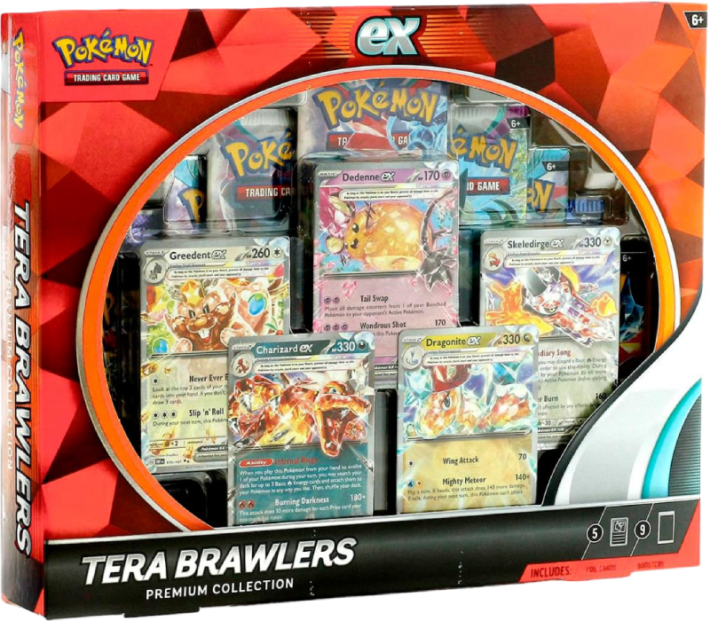 Настольная игра (5-7 лет) Pokemon Tera Brawlers - Premium Collection (820650412097) - Фото 1