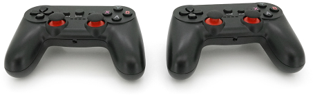 Геймпад Brazzers BR-019 2 шт. для PC X360/P3/Android/TVBOX, Black - Фото 1