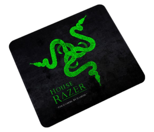 Килимок для миші ігровий Voltronic RAZER 12 Black/Green (YT-RZ12) - Фото 1