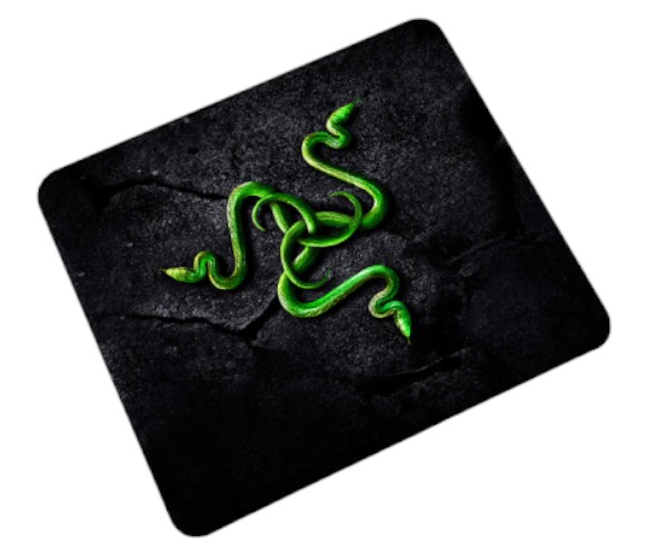Килимок для миші ігровий Voltronic RAZER 11 Black/Green (YT-RZ11) - Фото 1