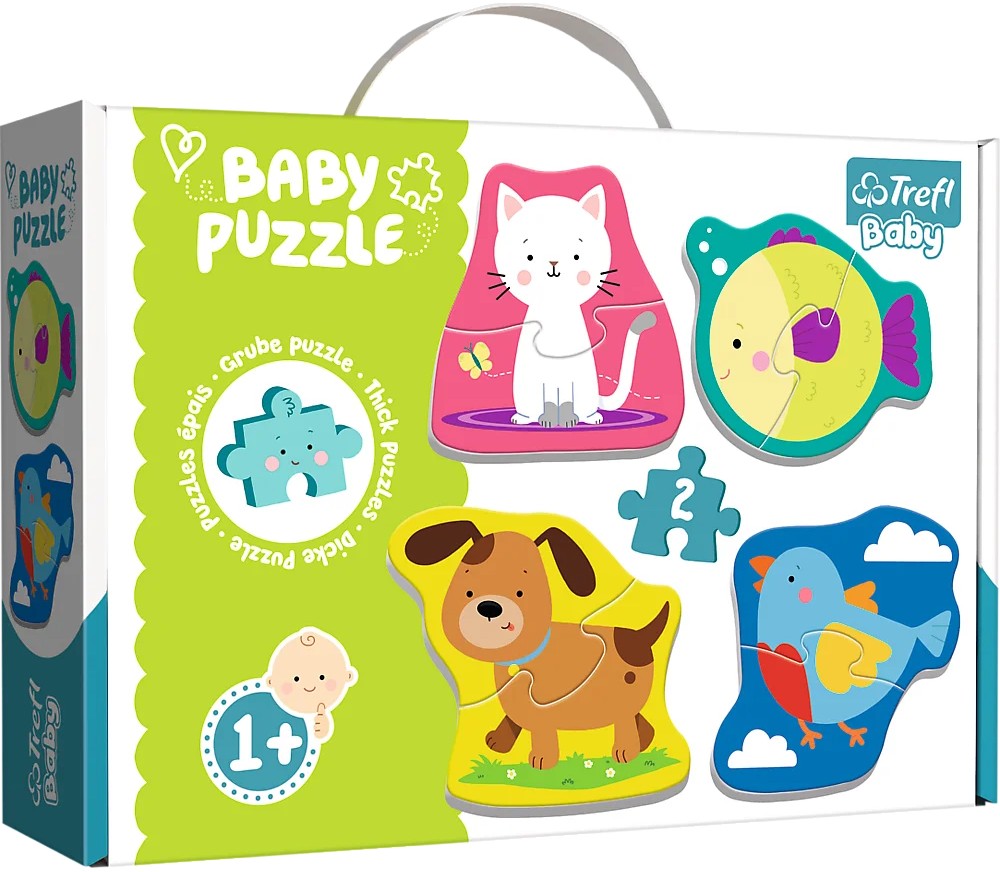 Пазли (до 2 років) Trefl "Baby Classic" - Тваринки (36074) - Фото 1