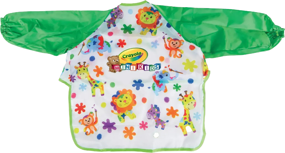 Нагрудник из клеенки Crayola Mini Kids (25-3940) - Фото 1