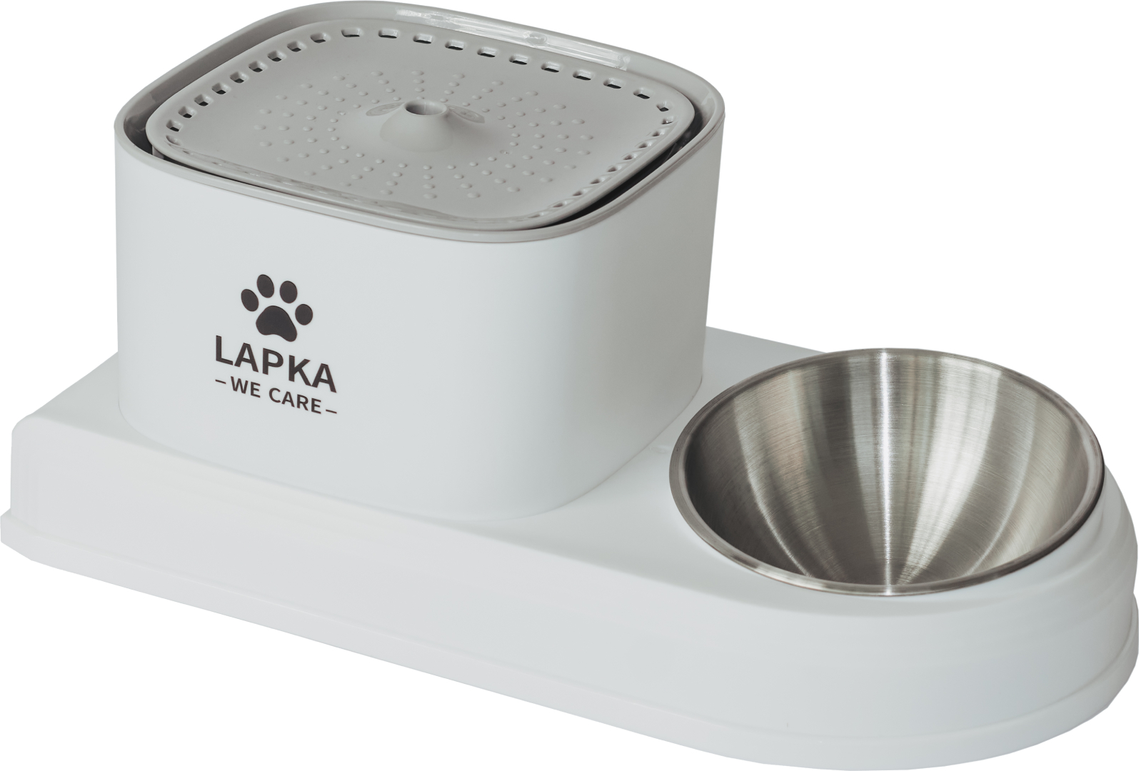 Купить Поилка для кошек Lapka 2в1 (WF072) - Фото 1 Поилка для кошек Lapka 2в1 (WF072) - Фото 1