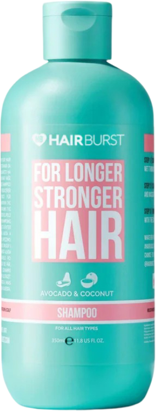 Шампунь женский HAIRBURST для длинных и крепких волос с кокосом и авокадо 350 мл (HB_SHAMP_ORIG) - Фото 1