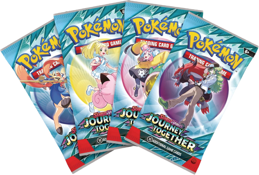 Настільна гра (5-7 років) Pokemon Scarlet & Violet - Journey Together, бустер пак (1 шт.) (196214108202_1) в асорт. - Фото 1