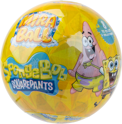 М'яка іграшка-сюрприз MIRABALL SPONGEBOB (M14119_M14165) - Фото 1