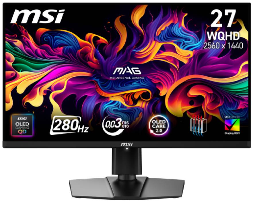 Монітор MSI MAG 271QP QD-OLED X28 - Фото 1