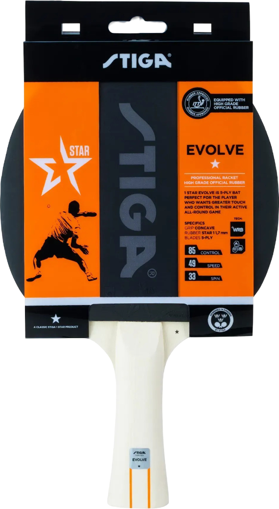 Ракетка для настольного тенниса Stiga Evolve FL (1211-8318-01) - Фото 1