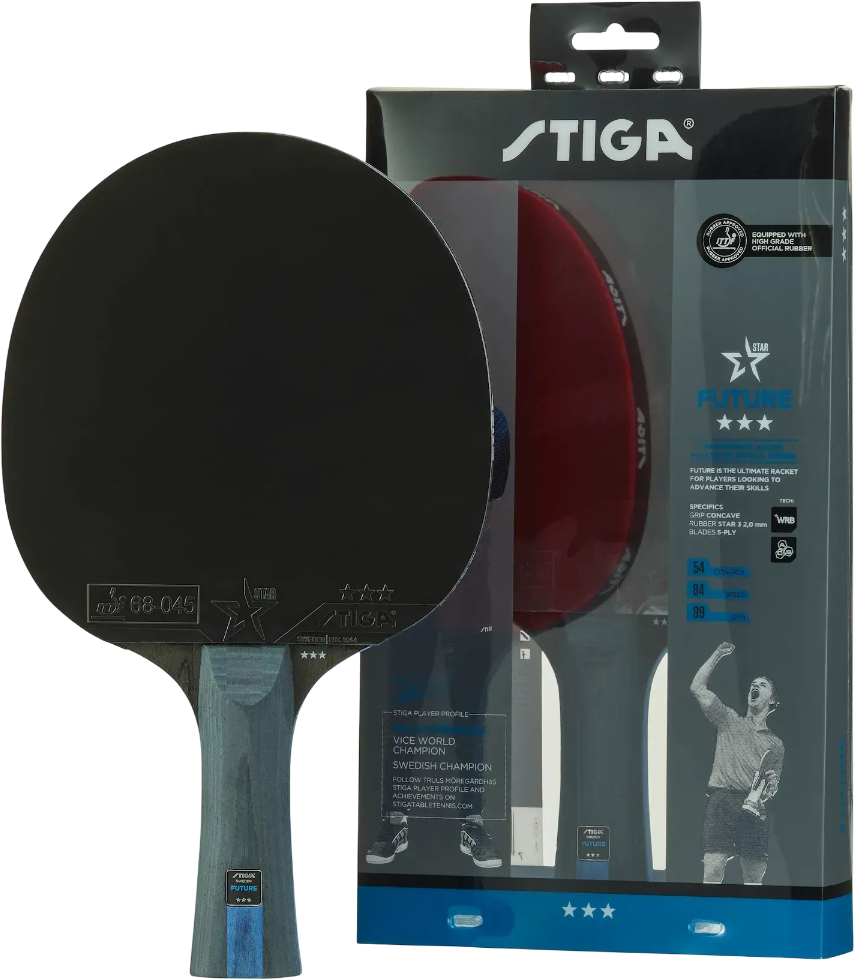 Ракетка для настольного тенниса Stiga Future 3 Star FL (1213-3318-01) - Фото 1