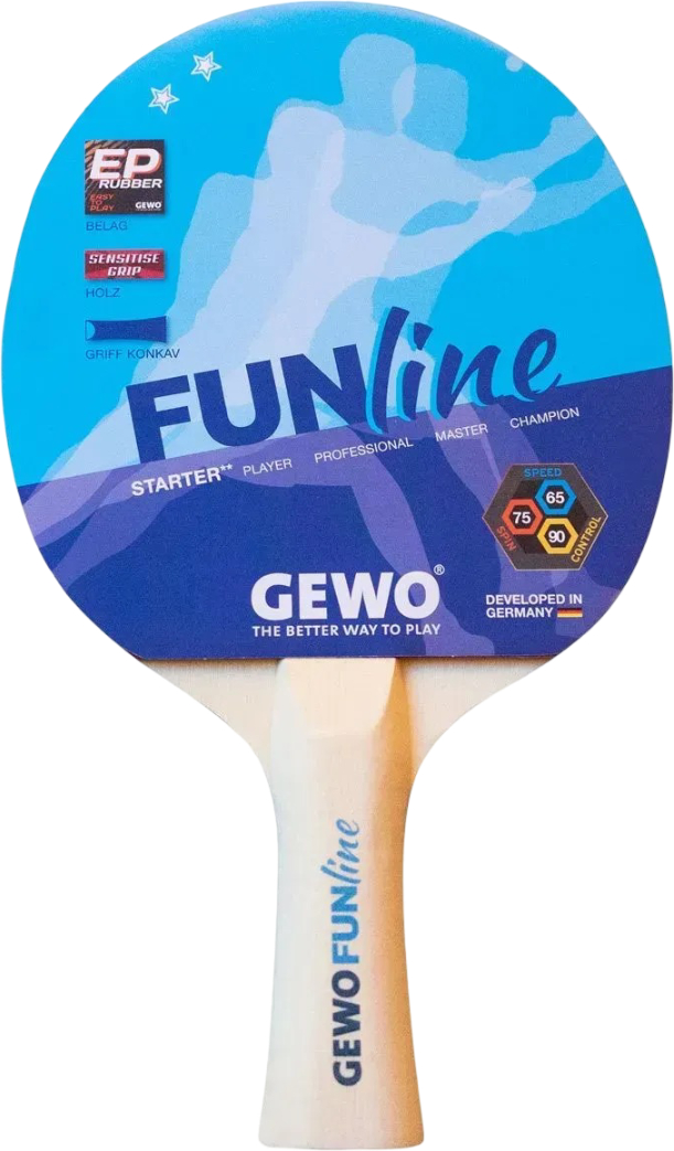 Ракетка для настольного тенниса Gewo Fun FL (96950000) - Фото 1