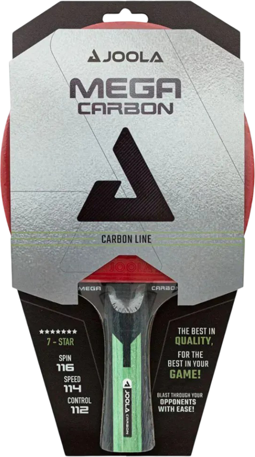 Ракетка для настольного тенниса Joola Mega Carbon (54205) - Фото 1