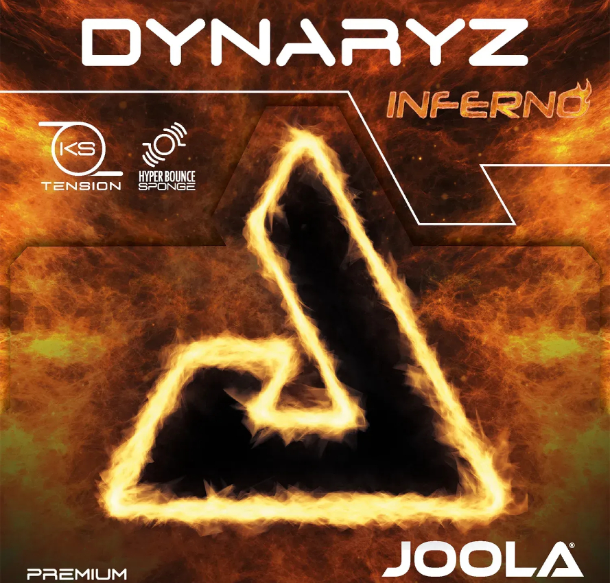 Накладка для ракетки Joola Dynaryz Inferno 2.0 Red (70464) - Фото 1