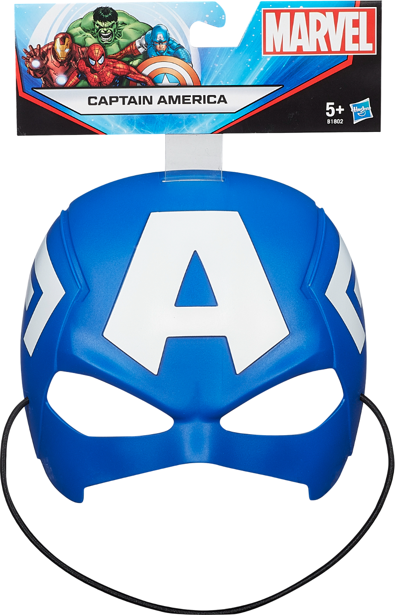 Маска карнавальная Hasbro AVN B1802 MVL CAPTAIN AMERICA MASK (B0440_B1802) - Фото 1