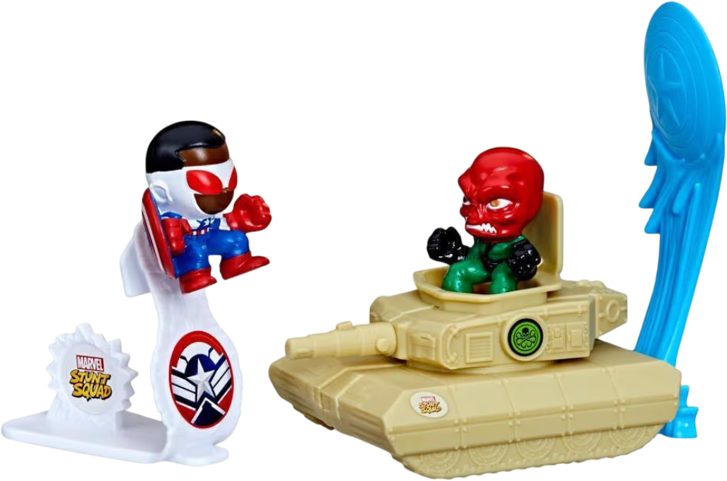 Колекційна фігурка набір Hasbro Герой проти Злочинця серії Команда каскадерів Марвел (F6895_F7064) - Фото 1