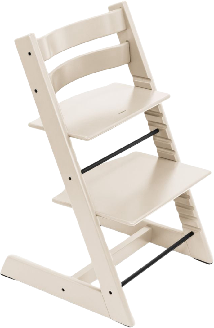Стільчик для годування класичний Stokke Tripp Trapp Vanilla White (100142) - Фото 1