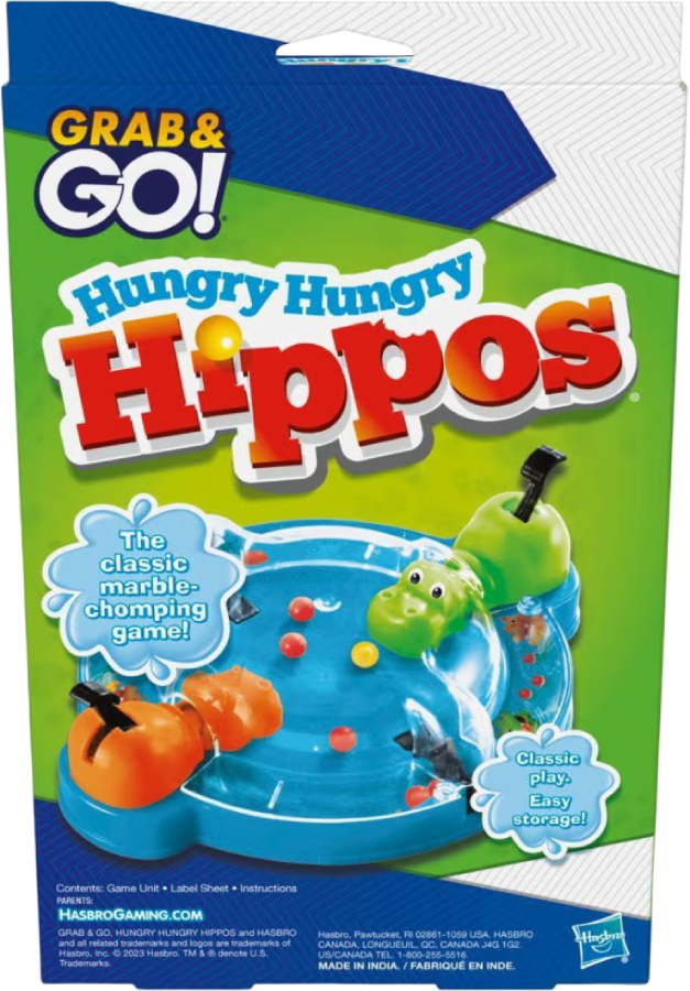 Настільна гра (3-4 роки) Hasbro Голодні бегемотики (F8255) - Фото 1