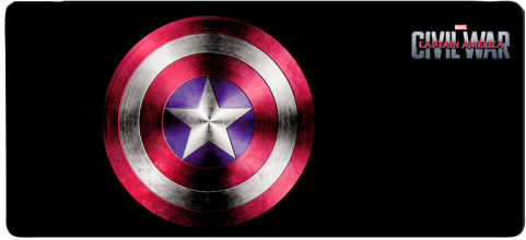 Килимок для миші  ігровий Voltronic Captain America (MA114) - Фото 1
