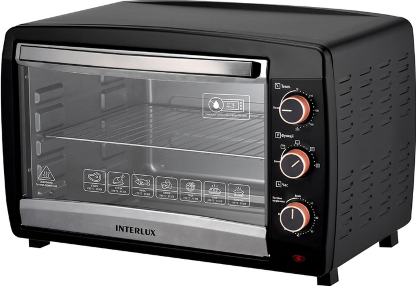 Піч електрична INTERLUX ILEO-0048BGR - Фото 1