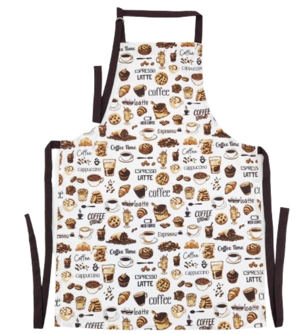 Купить Фартук SOHO 60х84 см Cofee Patern (BS 54422) - Фото 1 Фартук SOHO 60х84 см Cofee Patern (BS 54422) - Фото 1
