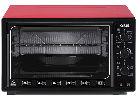 Печь электрическая ARTEL MD 3618 E Red-Black - Фото 1