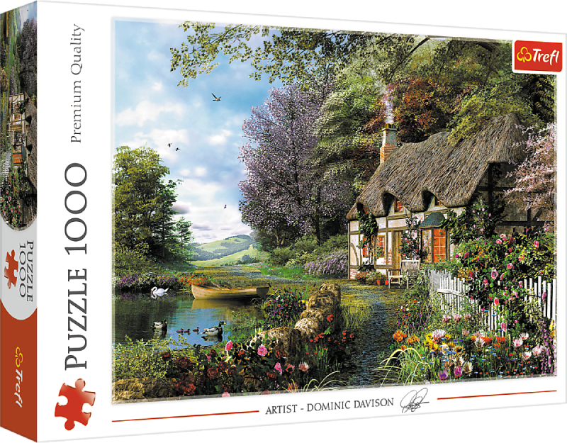Купити Пазли (8 +) Trefl Чарівний куточок 1000 ел. (02970) - Фото 1 Пазли (8 +) Trefl Чарівний куточок 1000 ел. (02970) - Фото 1