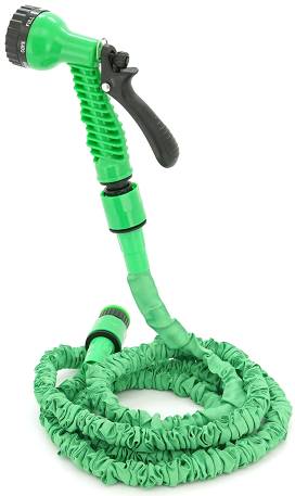 Набор для полива Voltronic 2.5-7.5м Blue/Green (Garden hose 2.5-7.5) - Фото 1