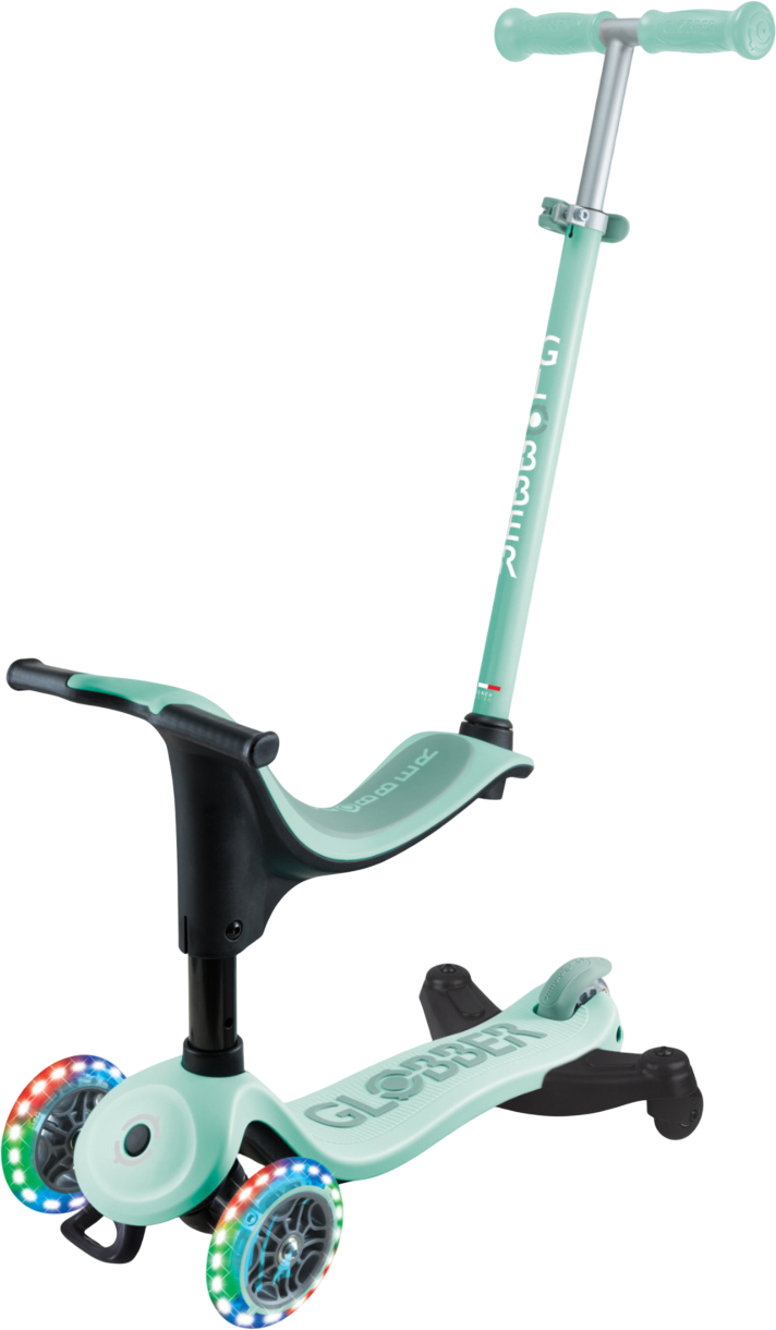 Триколісний самокат Globber GO UP SPORTY 360 Мятно-фісташковий (456-706) - Фото 1