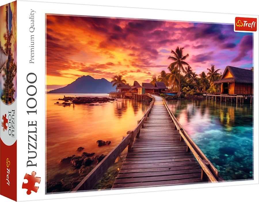 Купити Пазли (8 +) Trefl Райський острів 1000 ел. (09283) - Фото 1 Пазли (8 +) Trefl Райський острів 1000 ел. (09283) - Фото 1